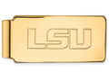 Logoart Sterling Silver Gp Louisiana State University Money Clip