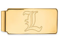 Logoart Sterling Silver Gp University Of Louisville Money Clip