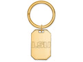 Logoart Sterling Silver Gp Louisiana State University Key Chain