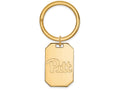 Logoart Sterling Silver Gp University Of Pittsburgh Key Chain