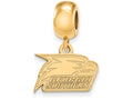 Logoart Sterling Silver Gp Georgia Southern U Extra Small Bead Dangle Charm