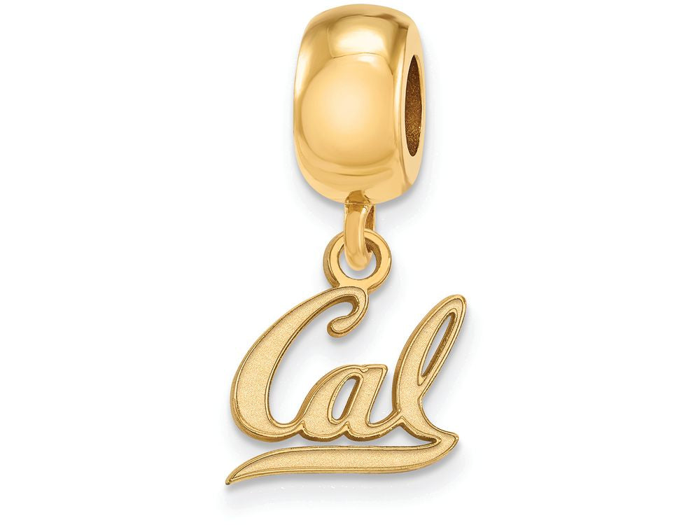 Logoart Sterling Silver Gp U Of California Berkeley Extra Small Dangle Bead Charm