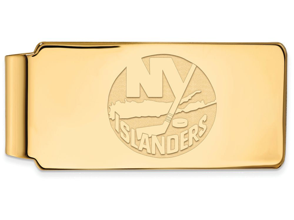 Logoart Sterling Silver Gp New York Islanders Money Clip