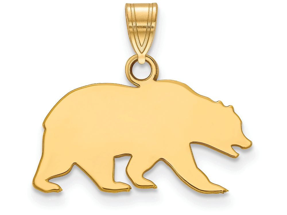 Logoart Sterling Silver Gp University Of California Berkeley Small Pendant