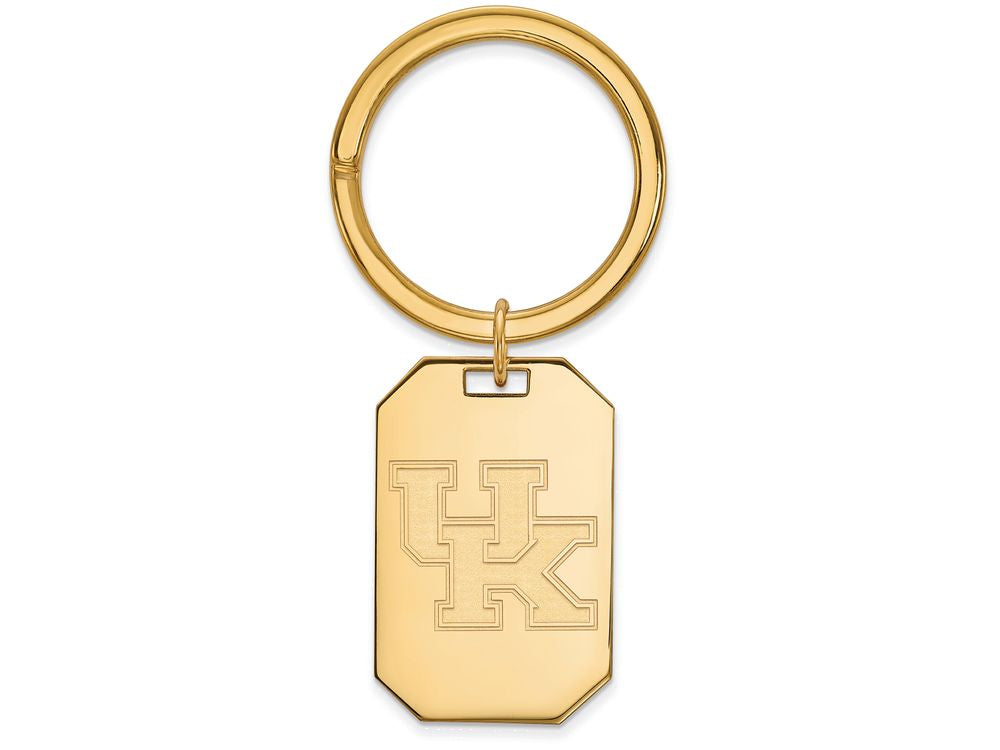 Logoart Sterling Silver Gp University Of Kentucky Key Chain