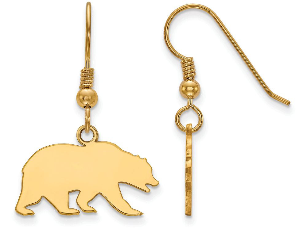 Logoart Sterling Silver Gp U Of California Berkeley Small Dangle Earrings