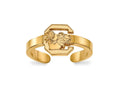 Logoart Sterling Silver Gp University Of South Carolina Toe Ring