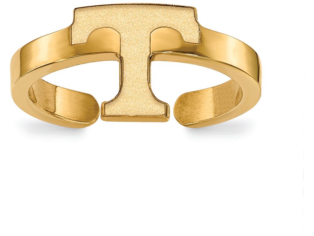 Logoart Sterling Silver Gp University Of Tennessee Toe Ring