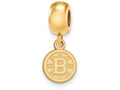 Sterling Silver Gp Nhl Logoart Boston Bruins Extra Small Dangle Bead Charm