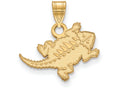 Logoart Sterling Silver Gp Texas Christian University Small Pendant