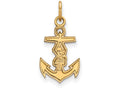 Logoart Sterling Silver Gp Alpha Sigma Tau Extra Small Pendant
