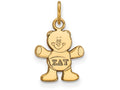 Logoart Sterling Silver Gp Sigma Delta Tau Extra Small Pendant
