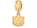 Logoart Sterling Silver Gp Auburn University Extra Small Dangle Bead Charm
