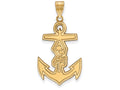 Logoart Sterling Silver Gp Alpha Sigma Tau Medium Pendant