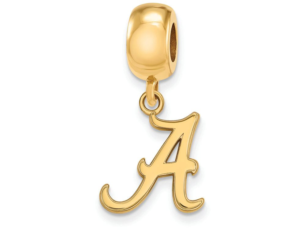 Logoart Sterling Silver Gp University Of Alabama Small Dangle Bead