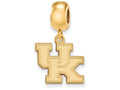 Logoart Sterling Silver Gp University Of Kentucky Small Dangle Bead