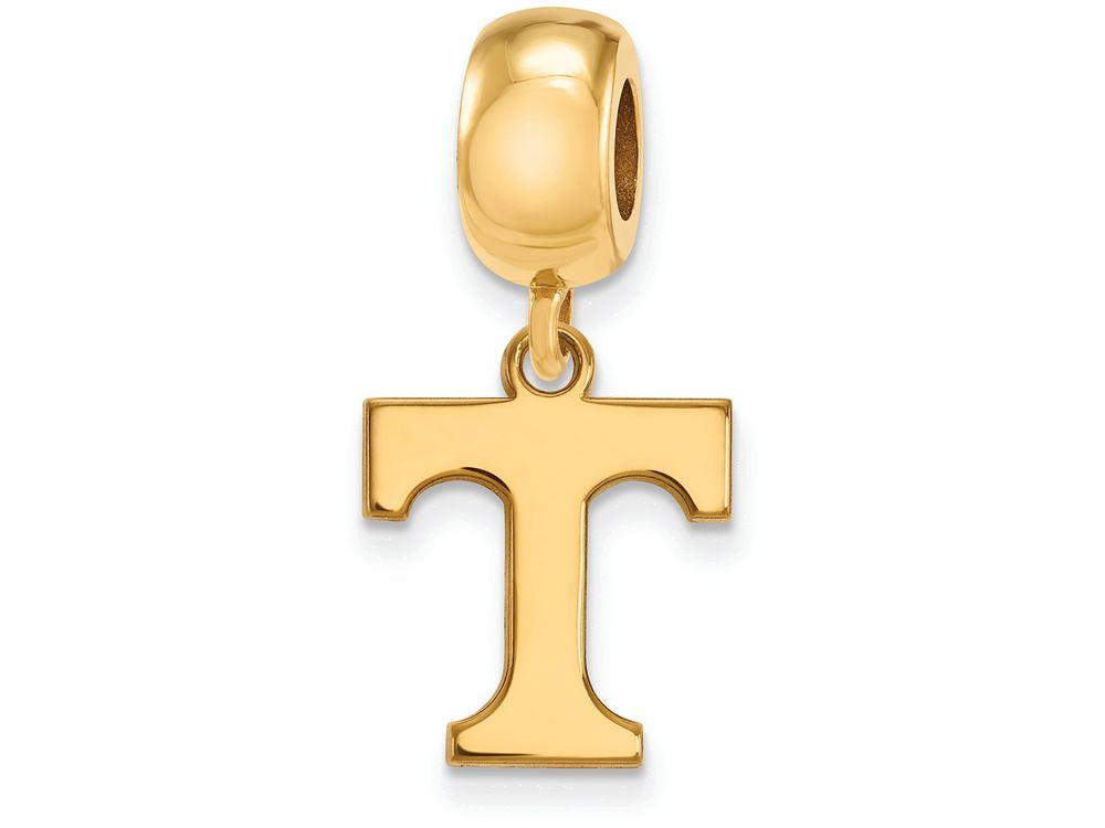 Logoart Sterling Silver Gp University Of Tennessee Small Dangle Bead