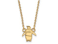 Logoart Sterling Silver Gp Theta Phi Alpha Extra Small Pendant Necklace
