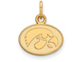 Logoart Sterling Silver Gp University Of Iowa Extra Small Pendant