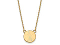 Logoart Sterling Silver Gp Alpha Epsilon Phi Extra Small Enamel Pendant Necklace