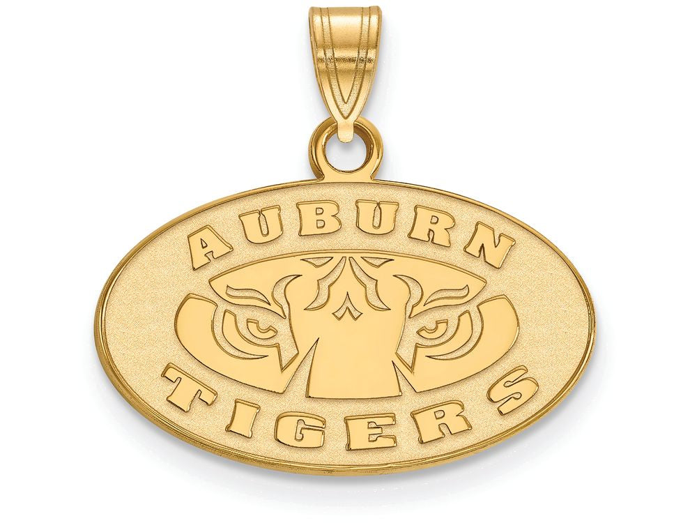 Logoart Sterling Silver Gp Auburn University Small Pendant