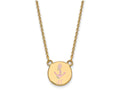 Logoart Sterling Silver Gp Delta Gamma Small Enamel Pendant Necklace