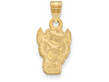 Logoart Sterling Silver Gp North Carolina State University Small Pendant