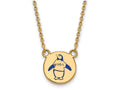 Logoart Sterling Silver Gp Theta Phi Alpha Small Enamel Pendant Necklace