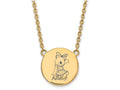 Logoart Sterling Silver Gp Alpha Xi Delta Large Enamel Pendant Necklace