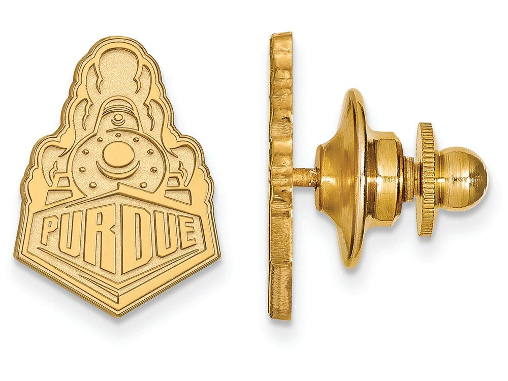 Logoart Sterling Silver Gp Purdue Lapel Pin