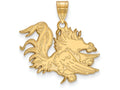 Logoart Sterling Silver Gp University Of South Carolina Large Pendant