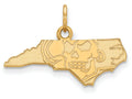 Logoart Sterling Silver Gp East Carolina University Extra Small Pendant