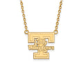 Logoart Sterling Silver Gp U Of Tennessee Large Pendant Necklace
