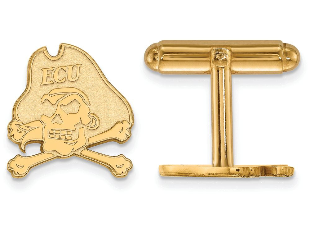 Logoart Sterling Silver Gp East Carolina University Cuff Links