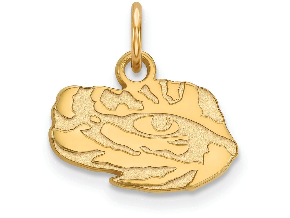 Logoart Sterling Silver Gp Louisiana State University Extra Small Pendant