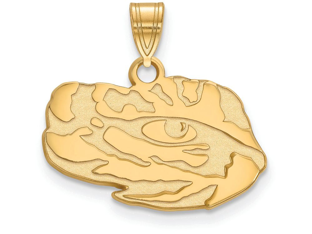 Logoart Sterling Silver Gp Louisiana State University Small Pendant