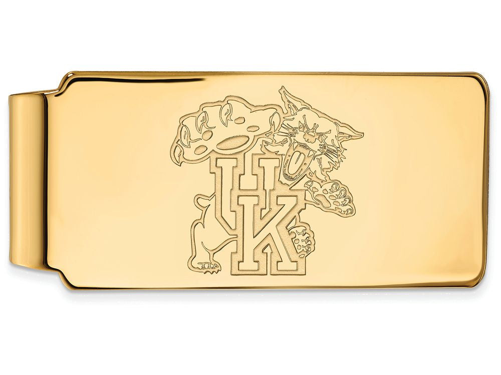 Logoart Sterling Silver Gp University Of Kentucky Money Clip