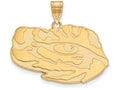 Logoart Sterling Silver Gp Louisiana State University Large Pendant