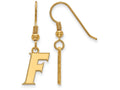Logoart Sterling Silver Gp University Of Florida Small Dangle Earrings