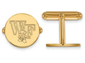 Logoart Sterling Silver Gp Wake Forest University Cuff Links