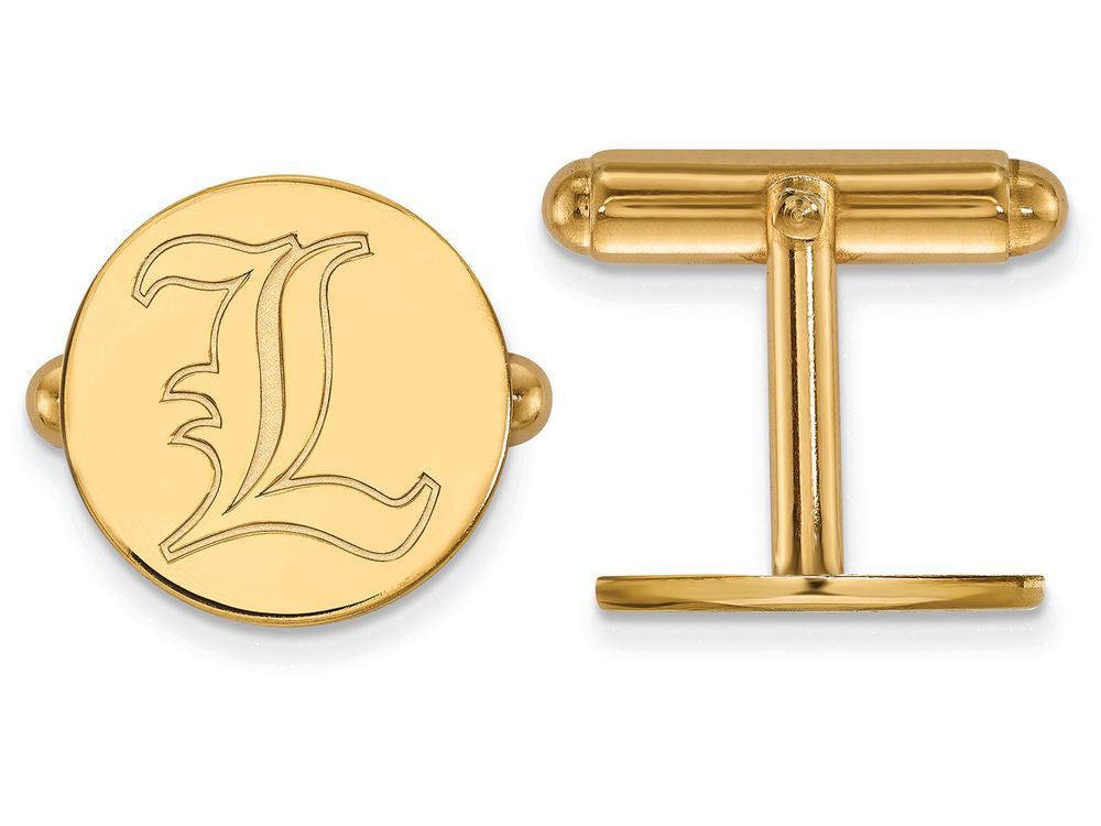 Logoart Sterling Silver Gp University Of Louisville Cuff Link
