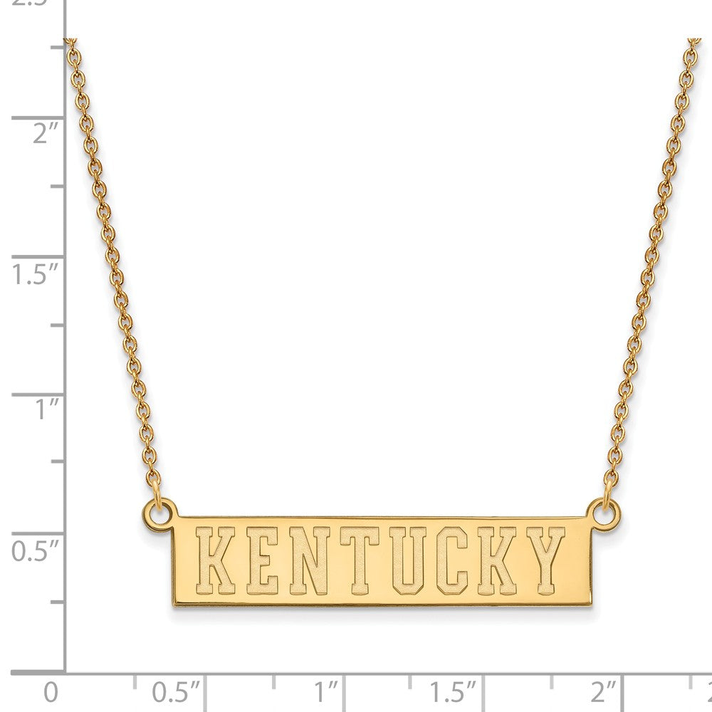 Logoart Sterling Silver Gp University Of Kentucky Small Pendant Necklace