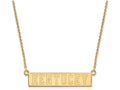 Logoart Sterling Silver Gp University Of Kentucky Small Pendant Necklace