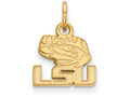 Logoart Sterling Silver Gp Louisiana State University Extra Small Pendant
