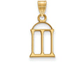 Logoart Sterling Silver Gp University Of Georgia Small Pendant