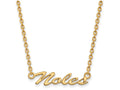 Logoart Sterling Silver Gp Florida State University Med Pendant Necklace