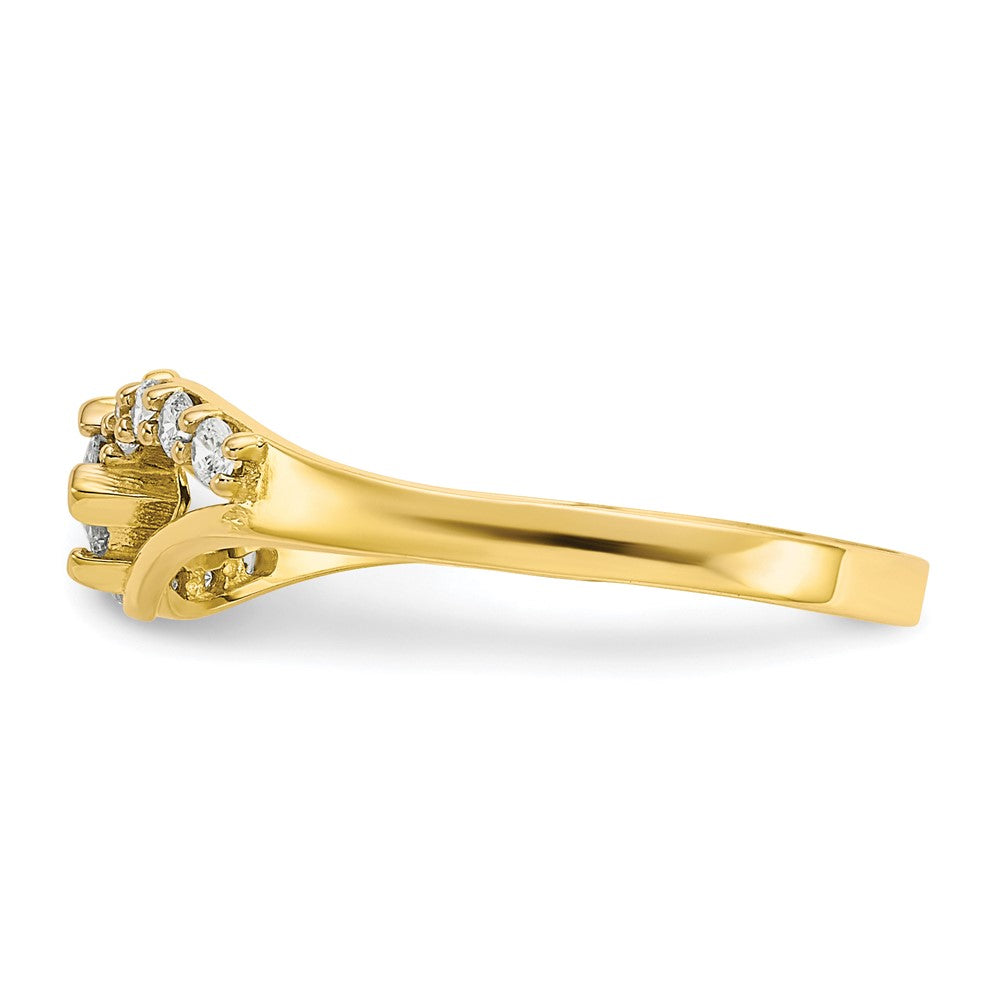 FJC Finejewelers 10 kt Yellow Gold CZ Ring
