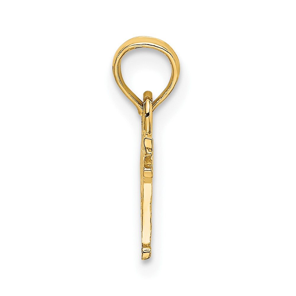 FJC Finejewelers 10 kt Yellow Gold PAPA Charm 11 x 20 mm