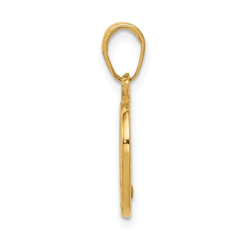FJC Finejewelers 10 kt Yellow Gold New York City Skyline in Apple Charm 21 x 16 mm
