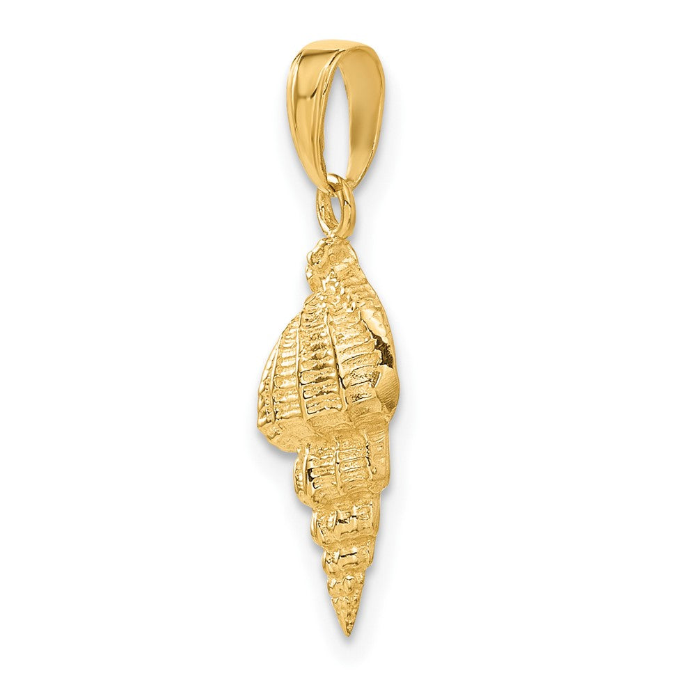 FJC Finejewelers 10 kt Yellow Gold Conch Shell Charm 24 x 9 mm